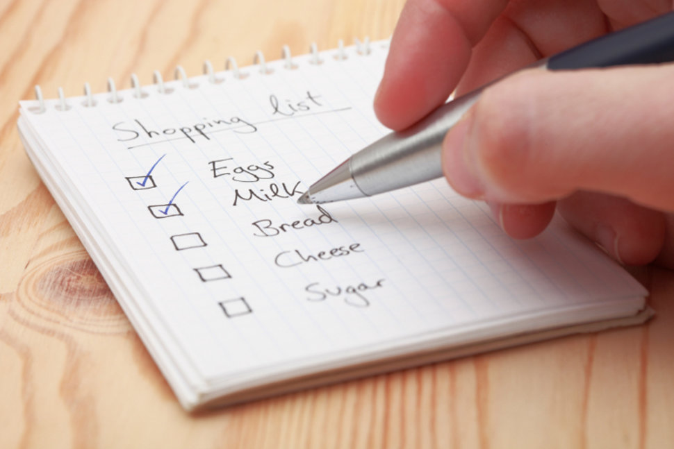 Grocery lists