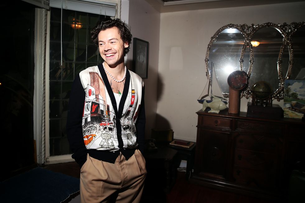 celebrity's first job - Harry Styles