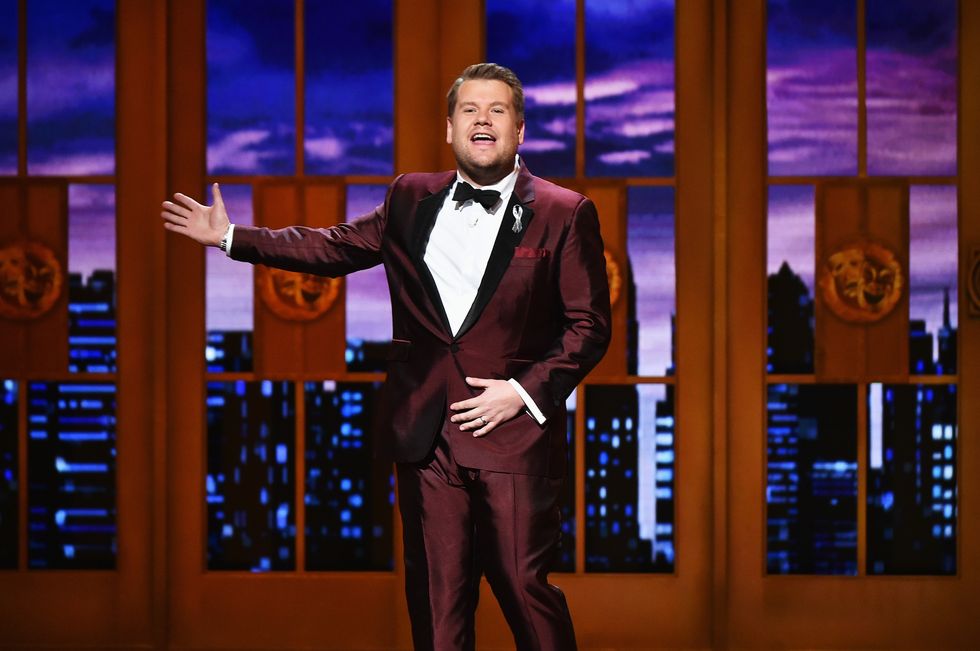 celebrity's first job - James Corden