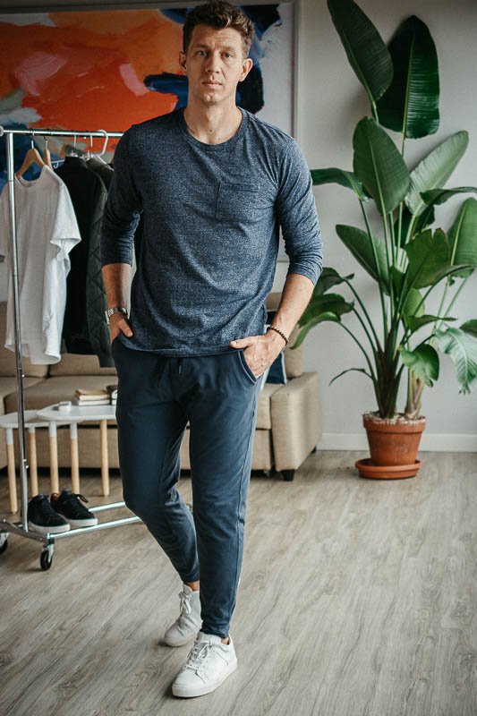 sweatpants men outfit