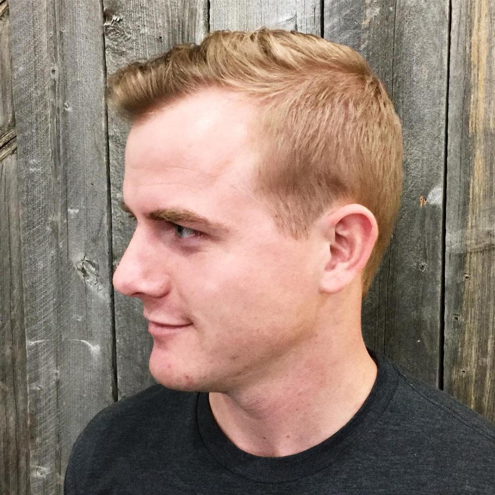 Hairstyles for men with thin hair to look thicker