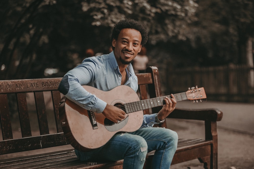 Man playing guitar