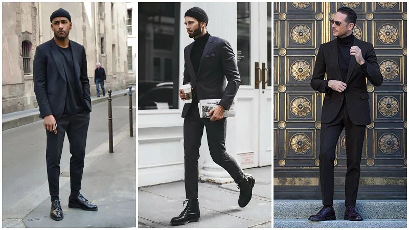 men black fashion