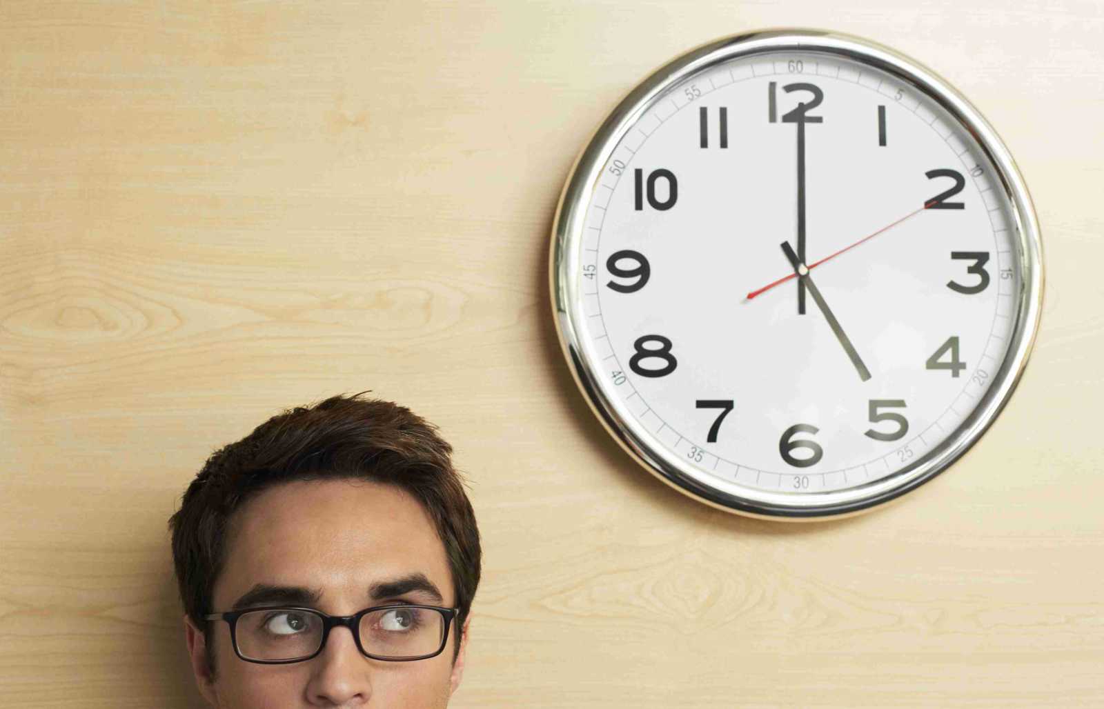 man Wasting Time