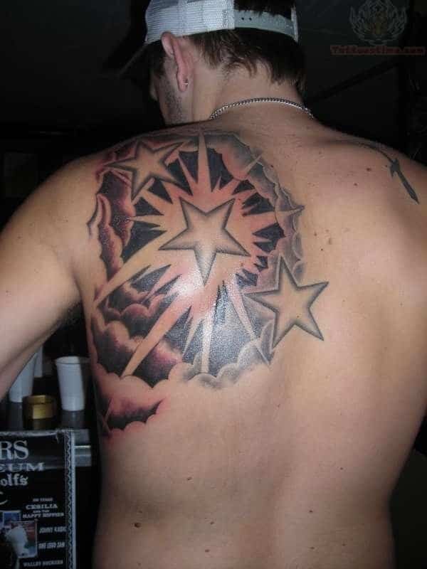 star tattoos for men