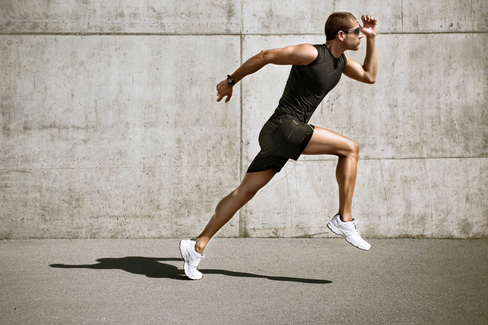 man running