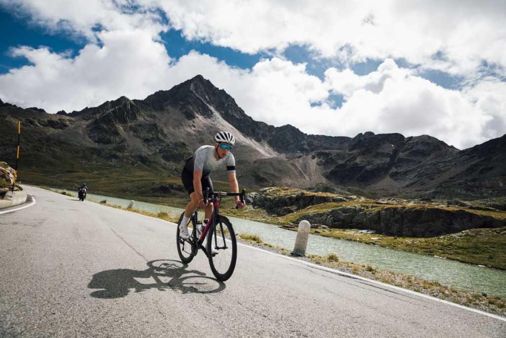 man Cycling