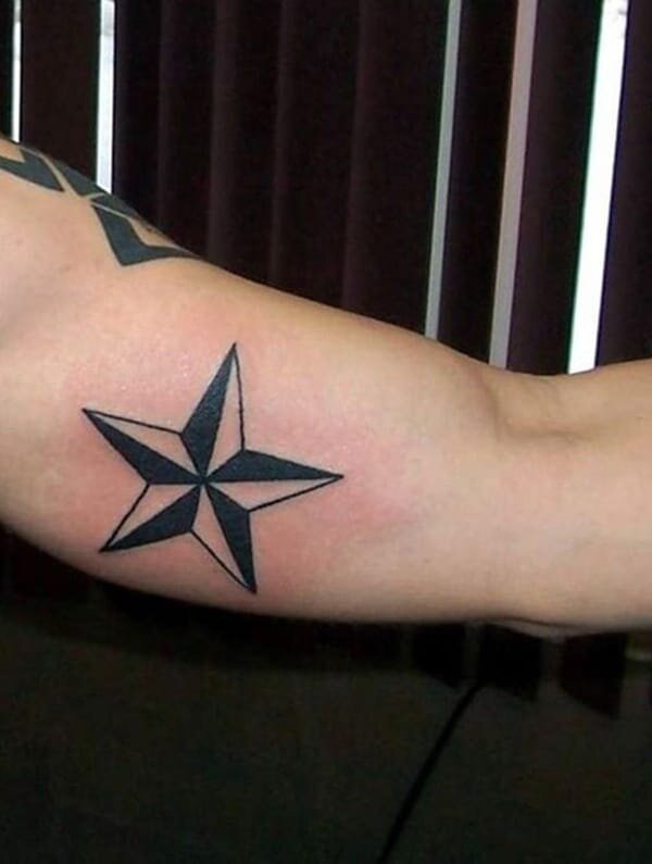 star tattoos for men