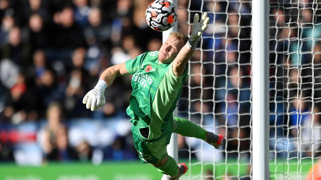 Ramsdale's Effort to save goal attempt
