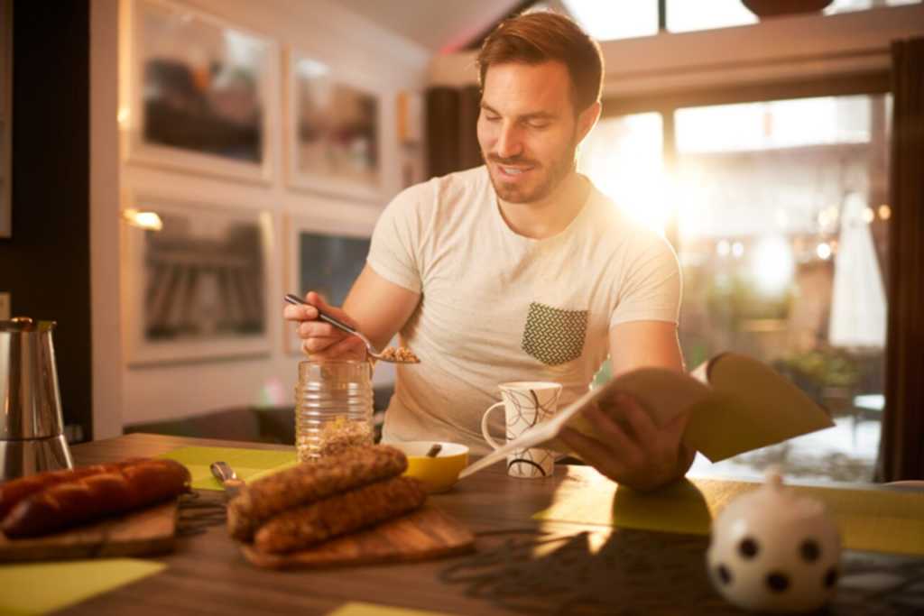 Man Eating Sugar 