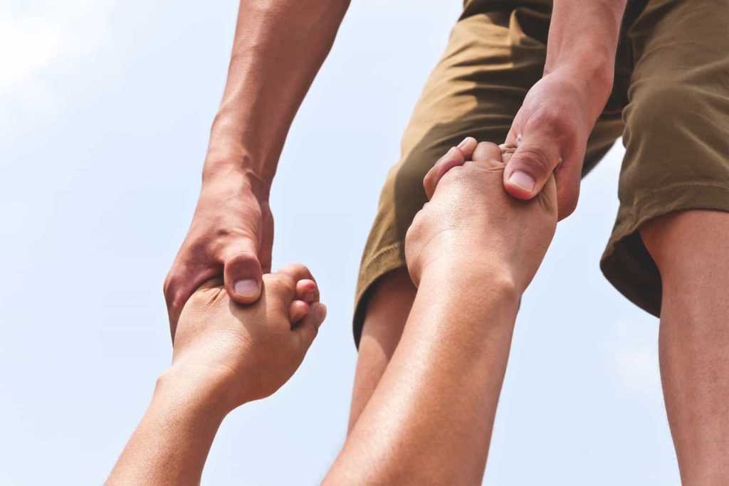  Helping Someone Get Up