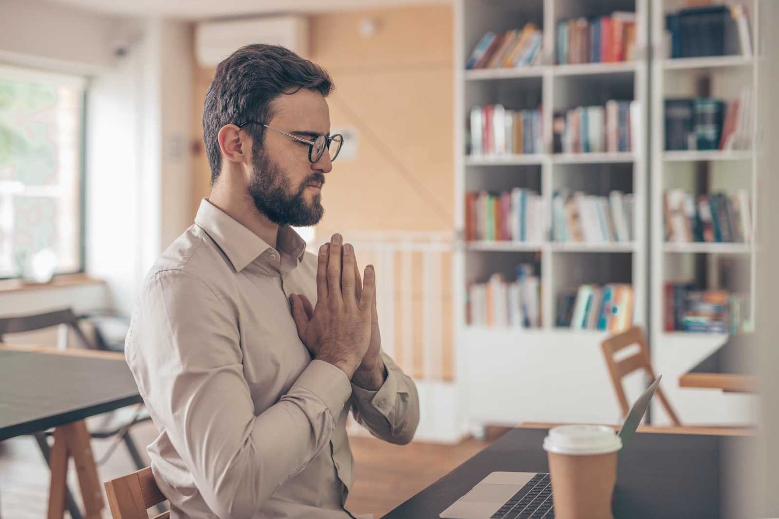 man Reduce Stress & Anxiety