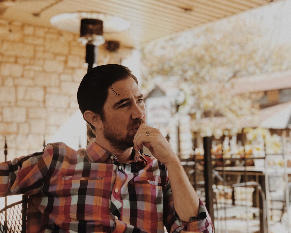  Man Thinking 
