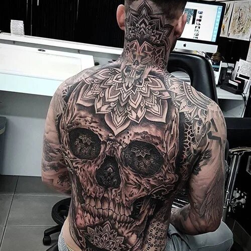 back tattoos for men