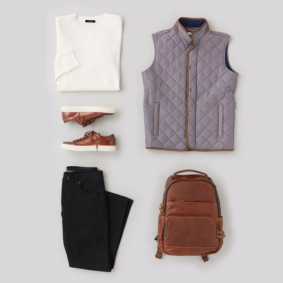 black denim outfit for men