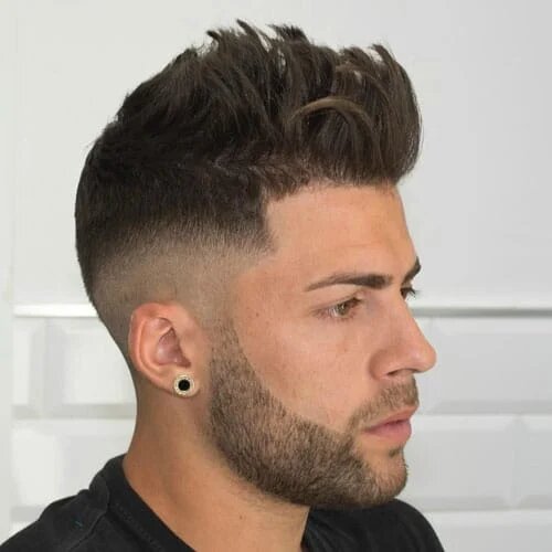 hairstyles for men with round face shape