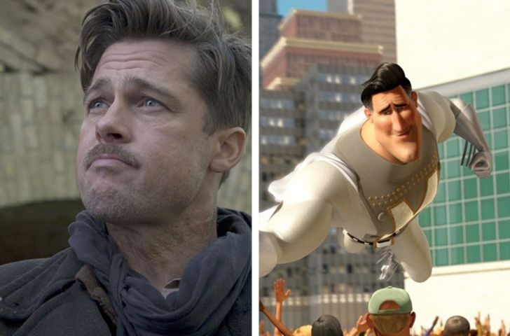 Brad Pitt — Metro Man (Megamind)