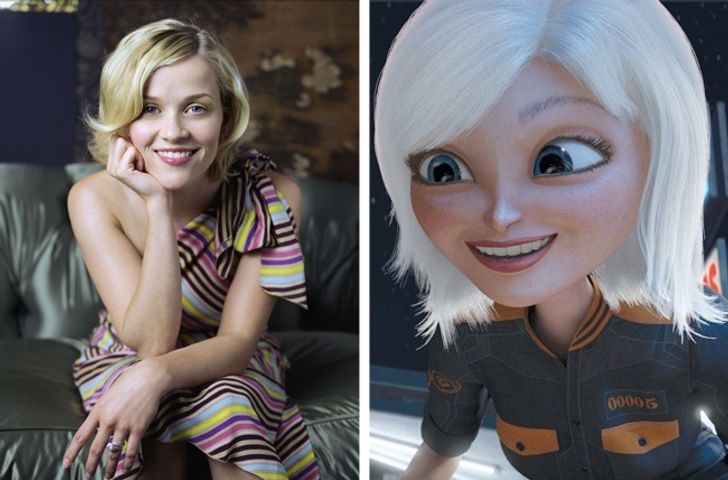 Reese Witherspoon — Susan Murphy (Monsters vs. Aliens)