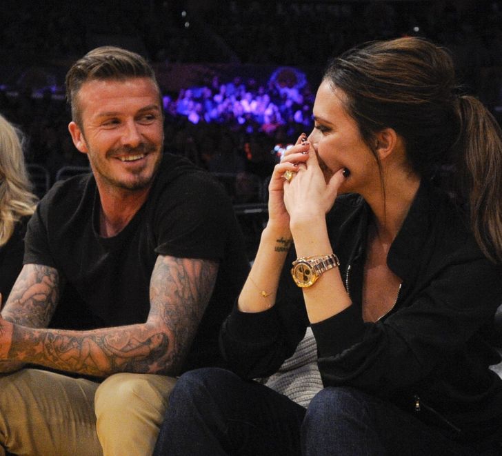 Victoria and David Beckham