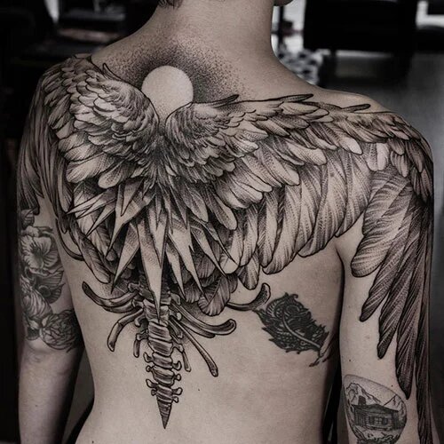 back tattoos for men