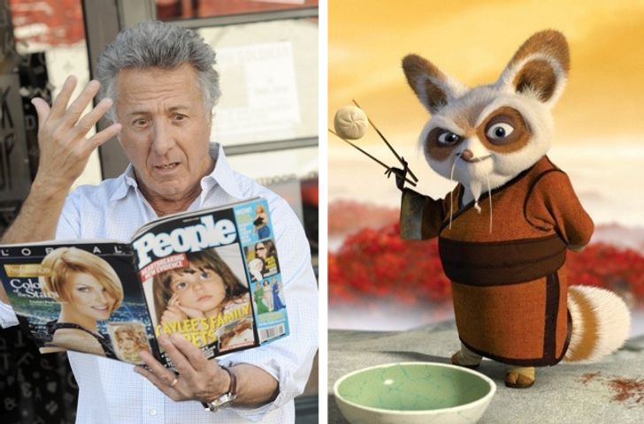 Dustin Hoffman — Master Shifu (Kung Fu Panda)