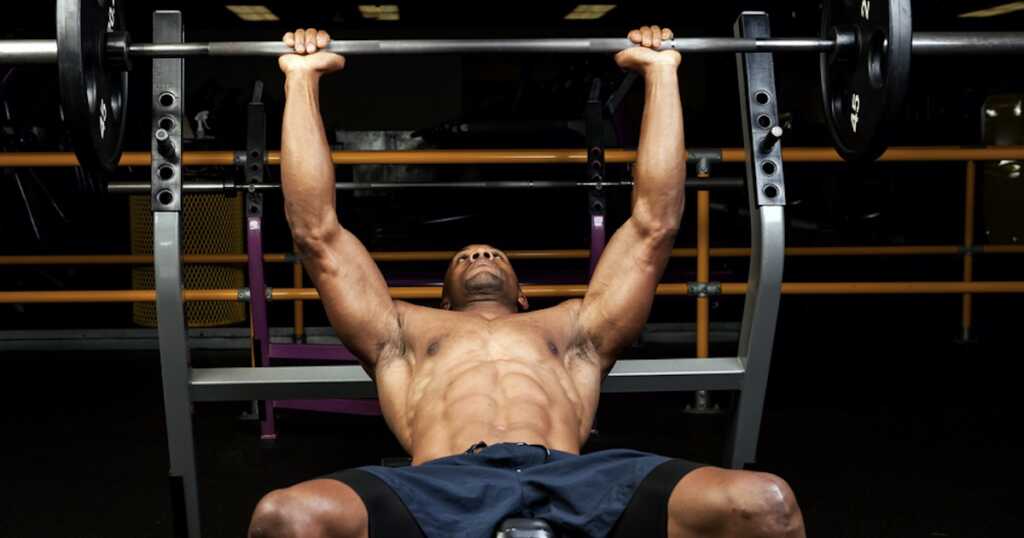Flat bench press
