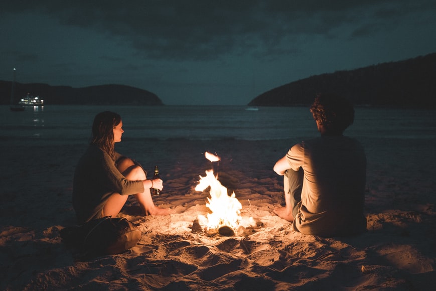 Couple On The Beach