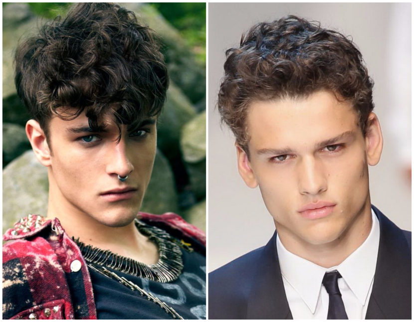 hairstyles for men with triangular face