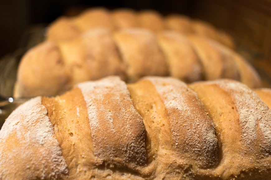 Homemade bread