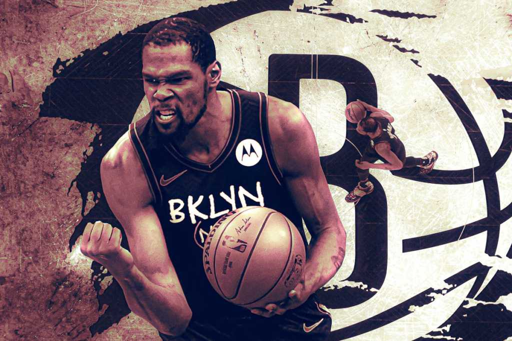 Kevin Durant playing