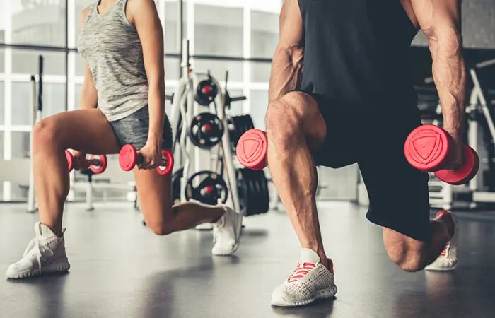 lunges for skinny men
