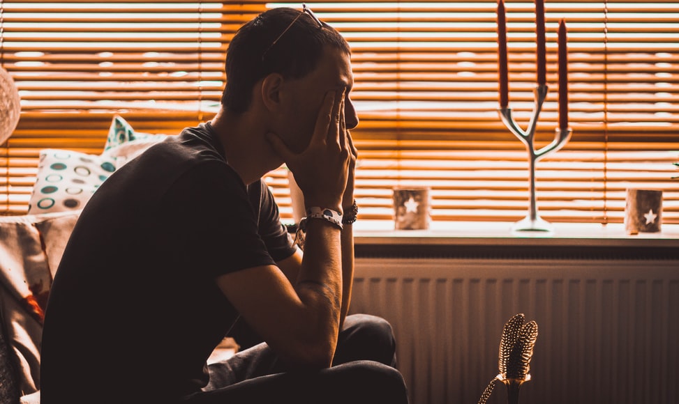 Man Depressed