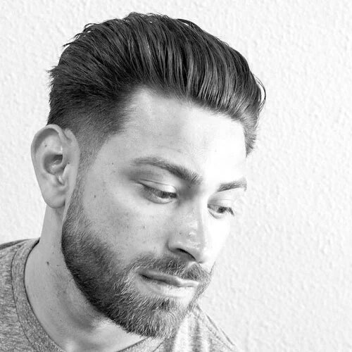hairstyles for men with round face shape