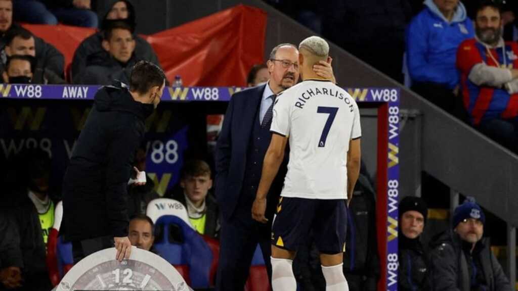 Everton Coach Rafa Benitez