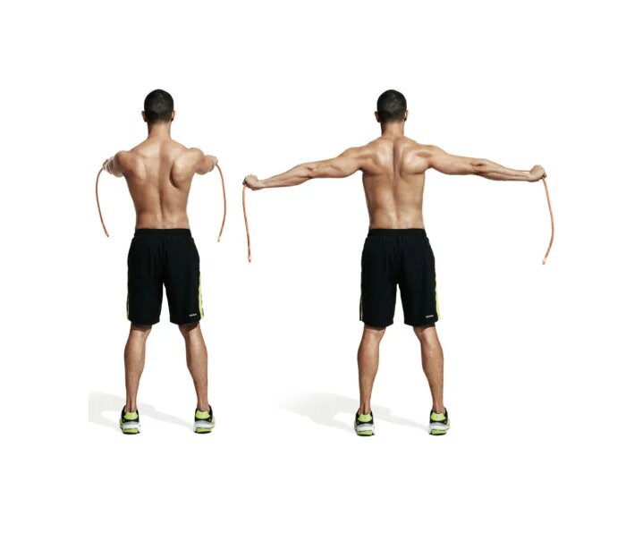 Workout for men to do with resistance bands