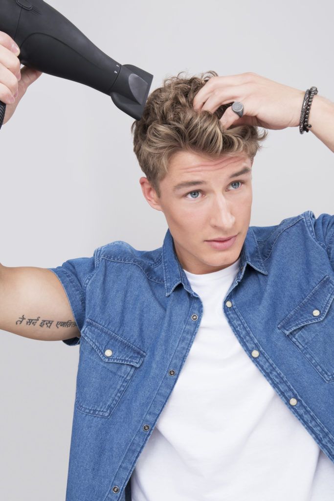 tips for men with curly hair