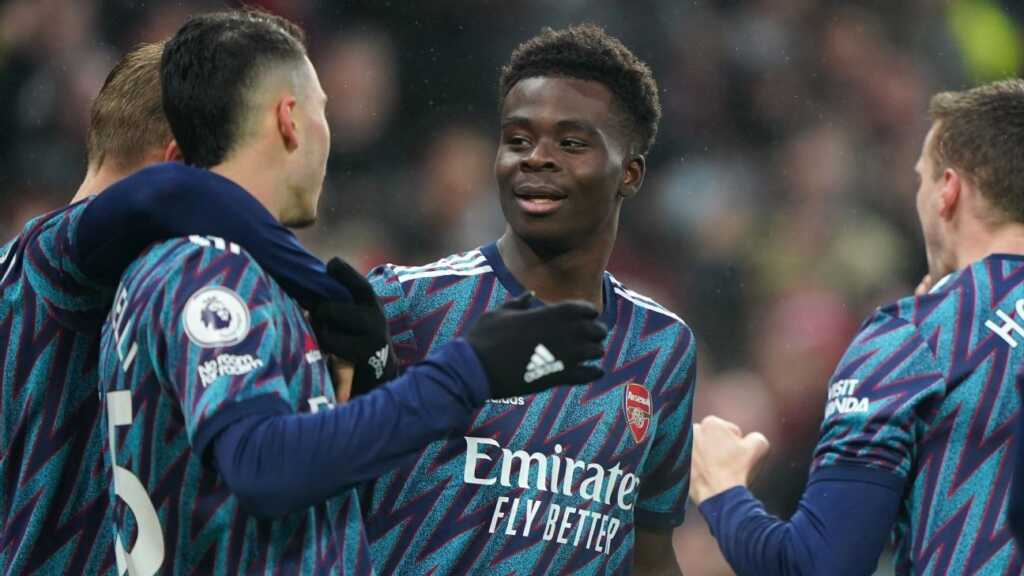 Arsenal star Bukayo Saka is 'interested' in signing for Liverpool as Jurgen Klopp's side 'shortlist' the youngster as a future transfer target 