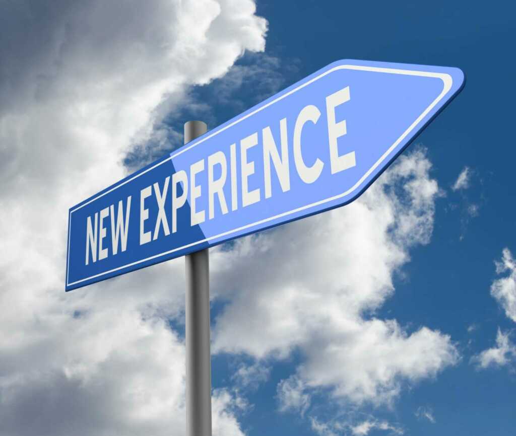 SEEK NEW EXPERIENCES 