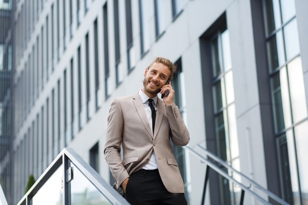 successful young businessman 