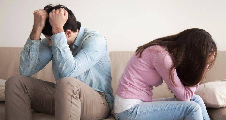 couple sad