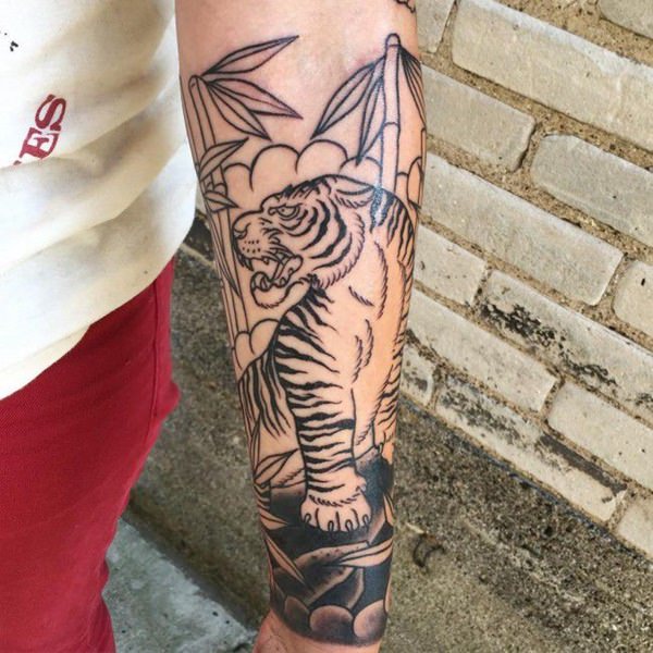 tiger tattoos for men