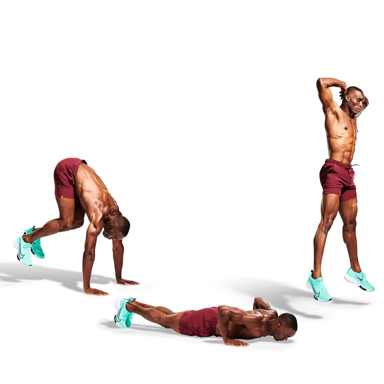 3-Move dumbbell and cardio workout for men