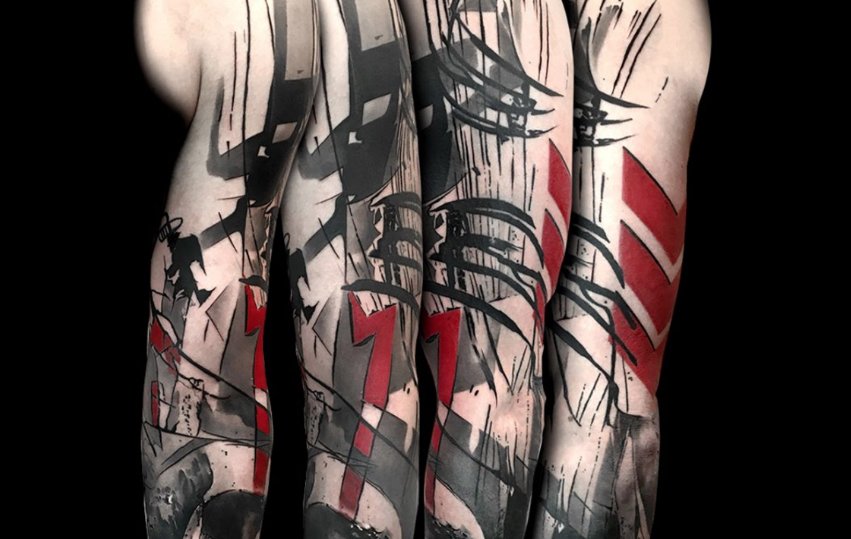 Abstract tattoos 