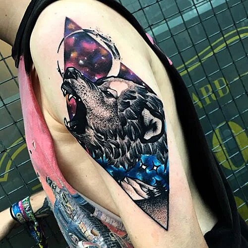 Wolf Tattoos for Men