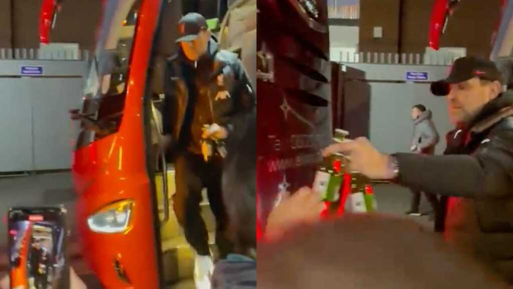 Liverpool manager Jurgen Klopp hailed as the 'best thing to happen to this club' as he shows his special bond with Reds fans by handing out beers after his side's victory over Crystal Palace