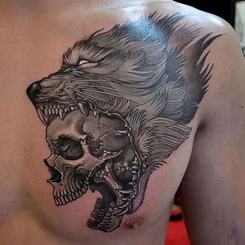 Wolf Tattoos for Men