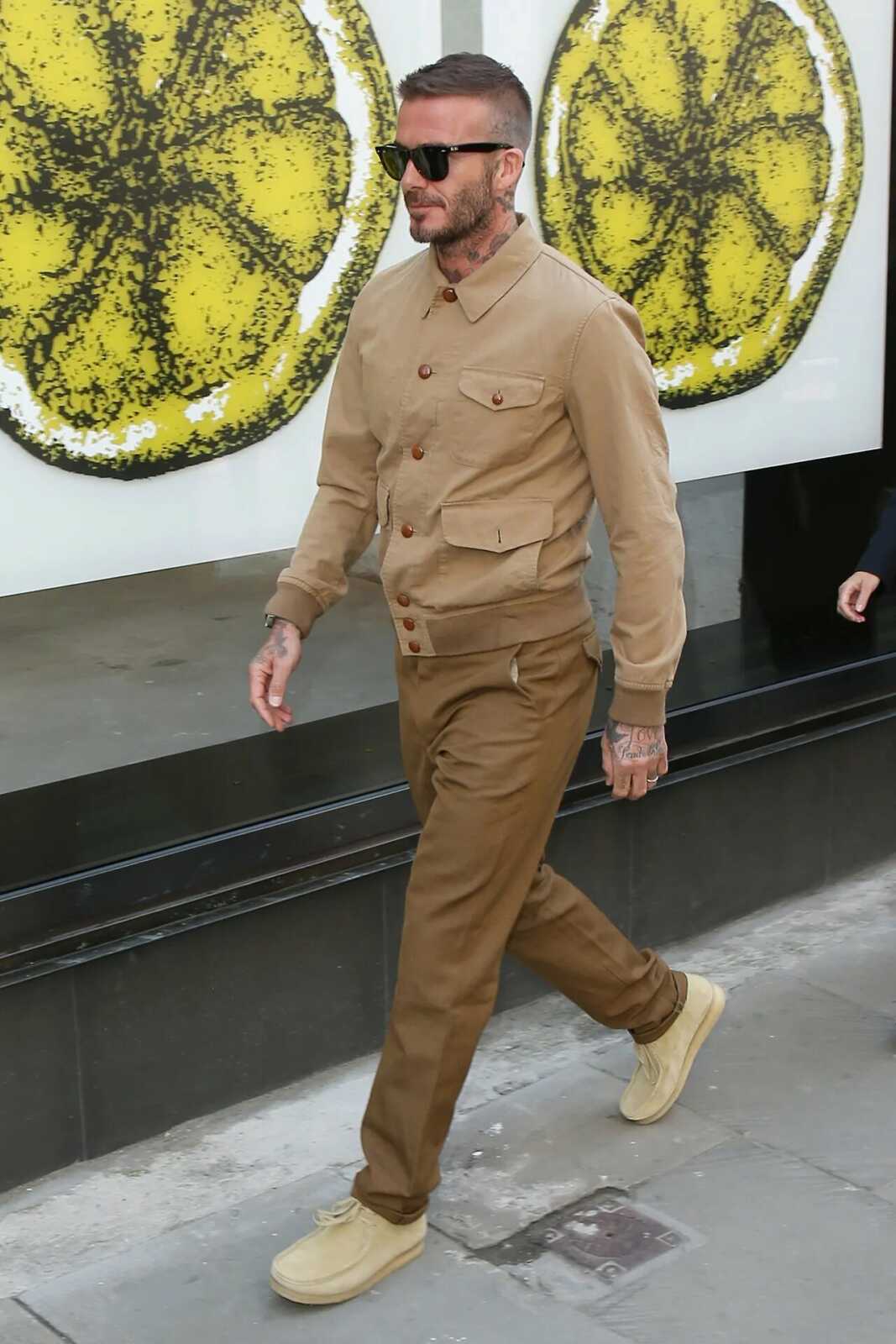 David Beckham's fashion style for men