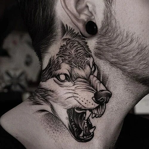 Wolf Tattoos for Men