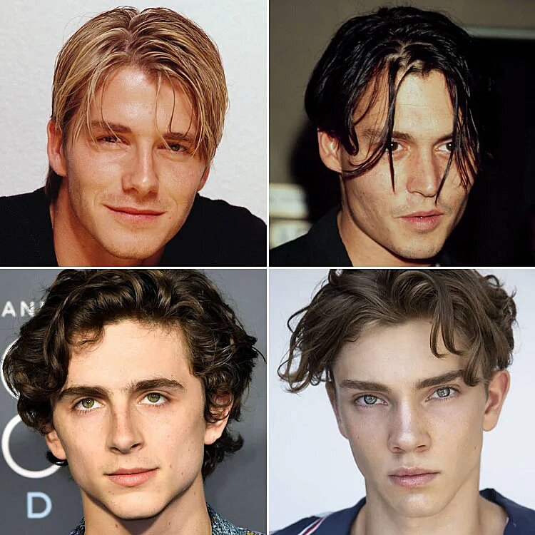 Curtain Hairstyles for men