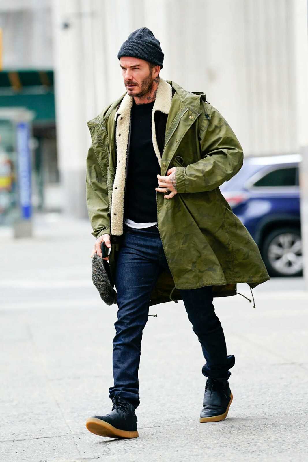 David Beckham's fashion style for men